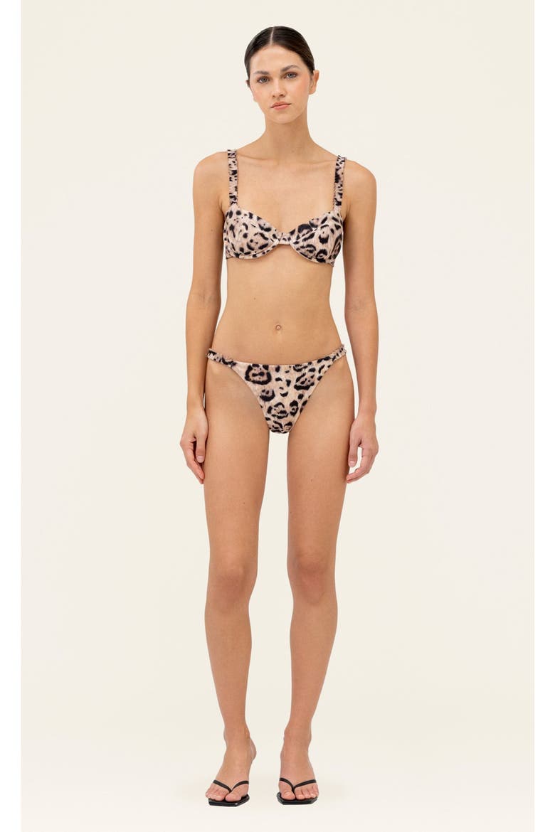 Agraz Jaguar Bikini top, Alternate, color, Multi