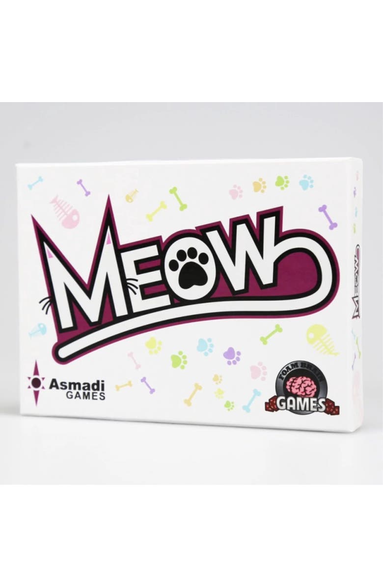 Asmadi Games Meow Card Game, Main, color, Multicolored