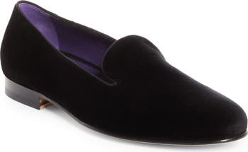 Ralph lauren smoking slippers best sale