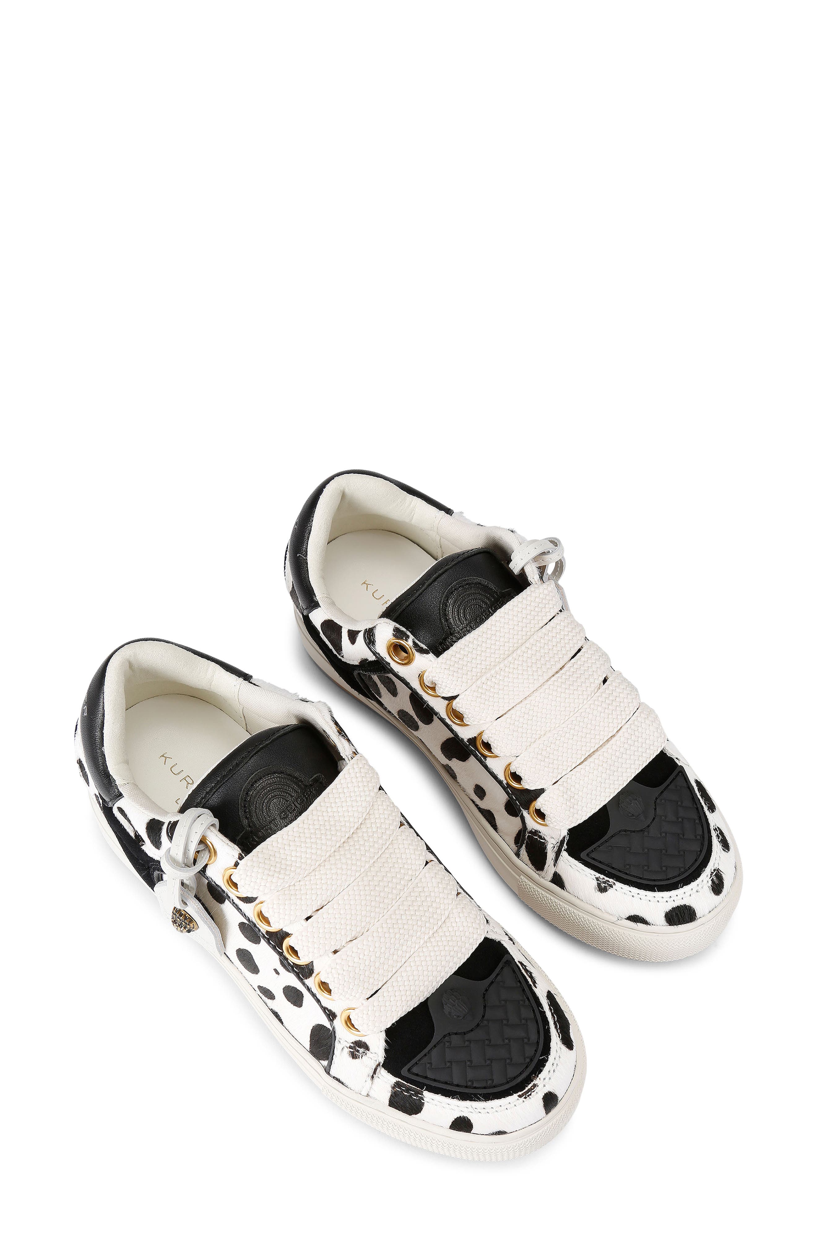 Kurt Geiger London Southbank Tag Platform Sneaker, Alternate, color, Open White