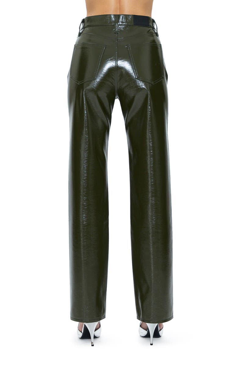 Pistola Cassie Super High Waist Straight Leg Faux Leather Pants, Alternate, color,