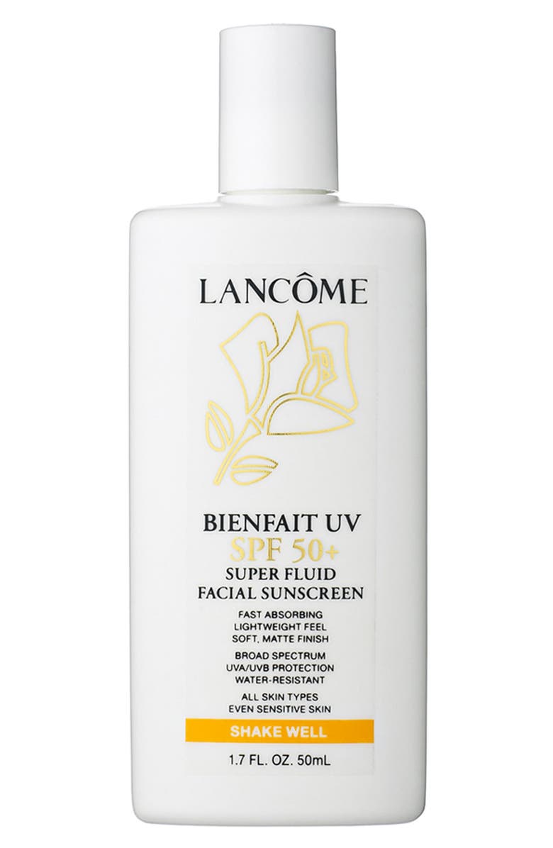 Lancôme Bienfait UV Super Fluid Facial Sunscreen SPF 50+, Alternate, color, 