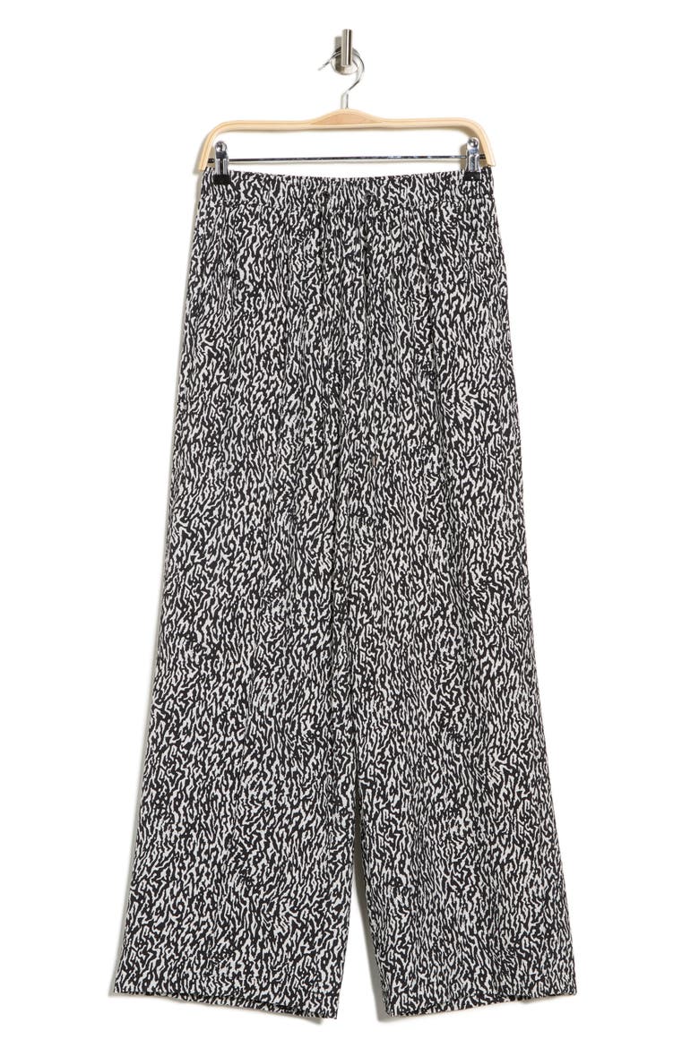 Pull-On Straight Leg Pants, Alternate, color, LOGO IKAT