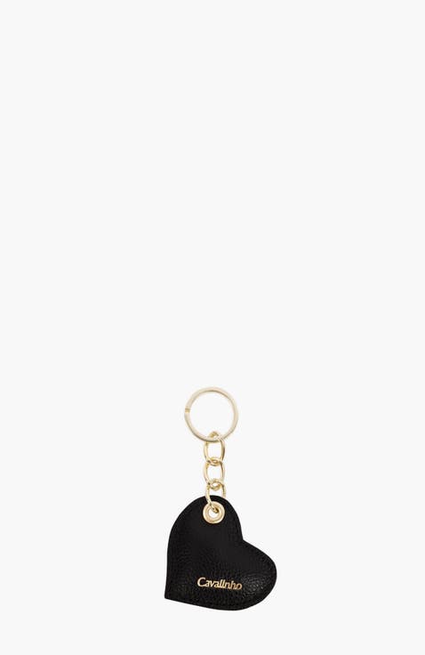 Muse 283 Leather Heart Keychain