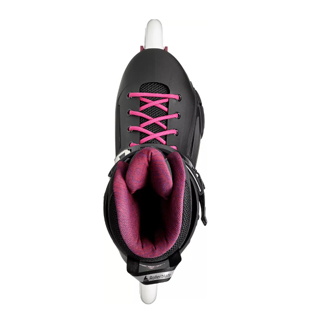 Rollerblade Lightning 90 Womens Inline Skates, Alternate, color, Black/Sangria