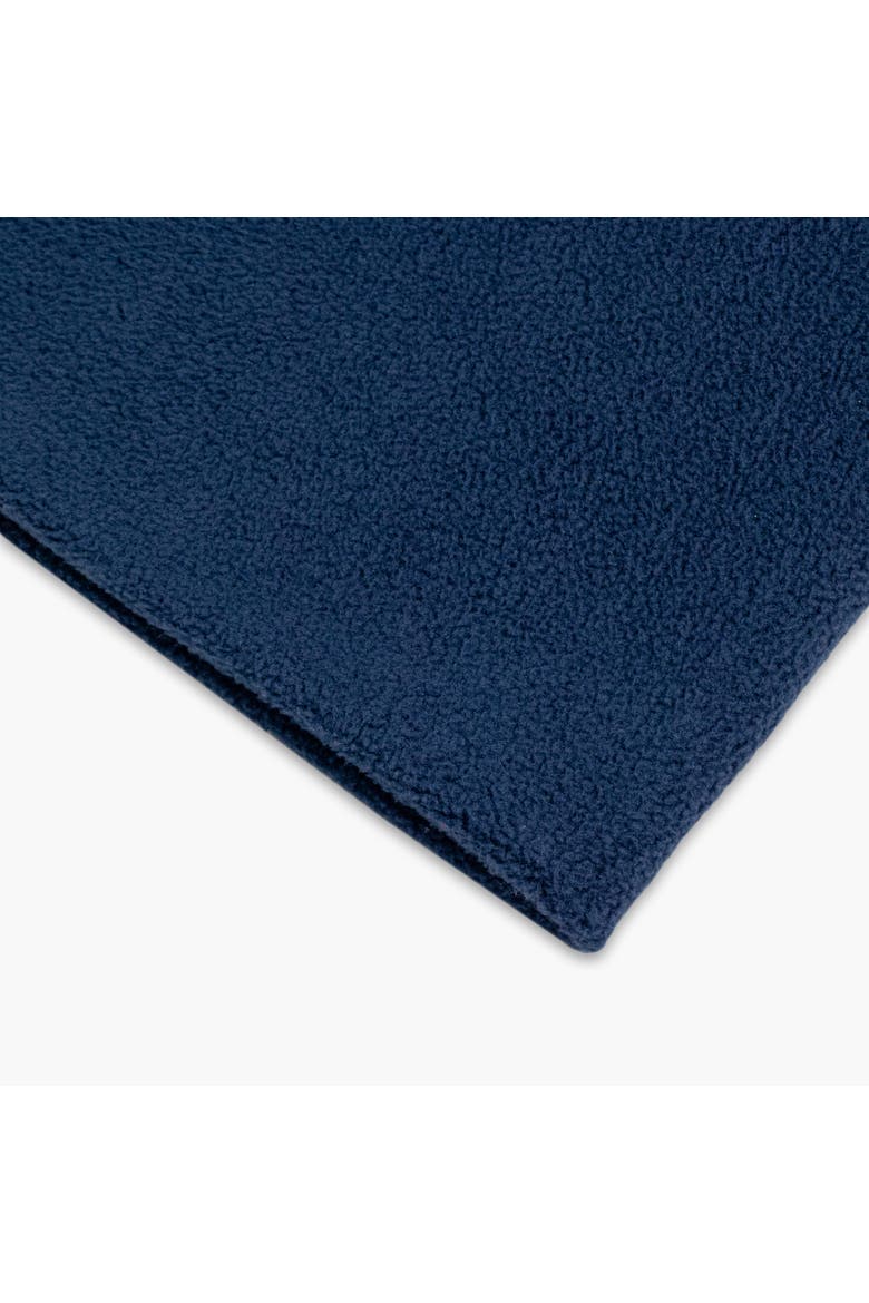 Youth Double-Layer Fleece Neck Warmer, Alternate, color, Navy