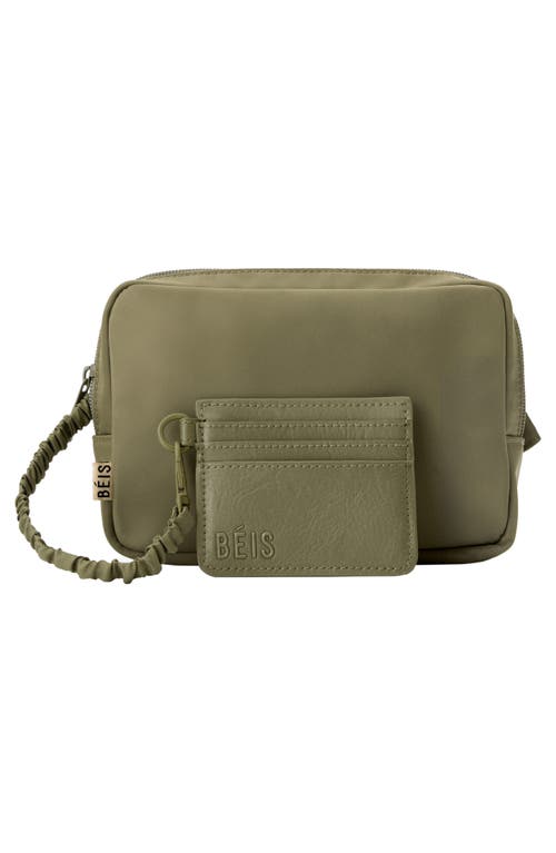 Beis Béis Belt Bag In Olive