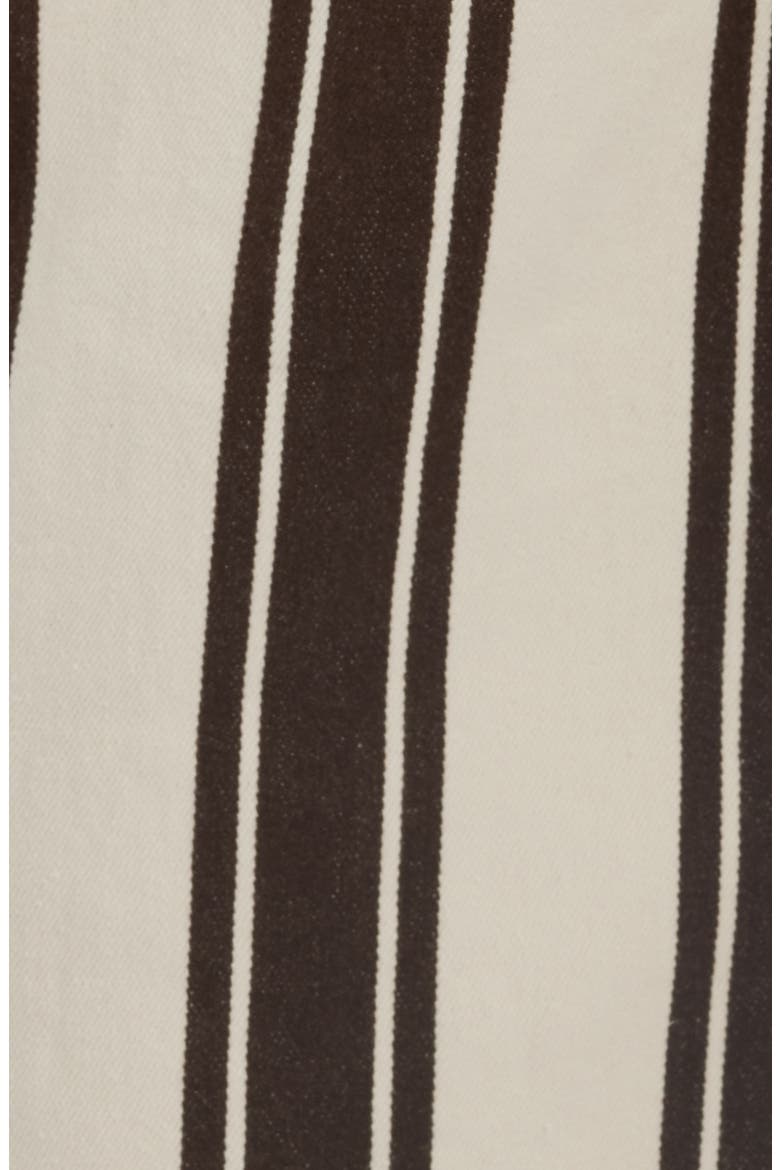 The Emmy Stripe Wide Leg Pants, Alternate, color, DARK BROWN STRIPE