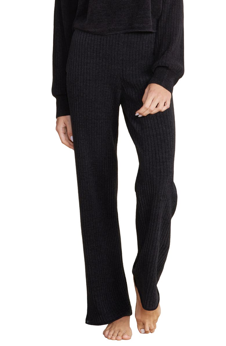 Barefoot Dreams<sup>®</sup> CozyChic<sup>®</sup> Ultra Lite<sup>®</sup> Rib Rolled Edge Pants, Main, color,