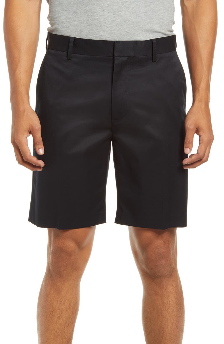 Nordstrom Stretch Cotton Non-Iron Shorts, Main, color,