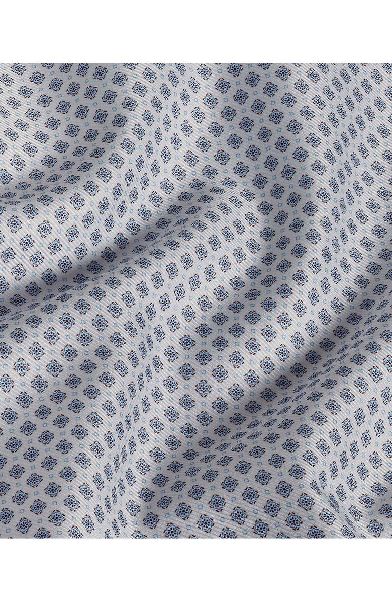 David Donahue Neat Geo Print Sport Shirt, Alternate, color, 