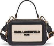 KARL LAGERFELD PARIS Simone Canvas Crossbody