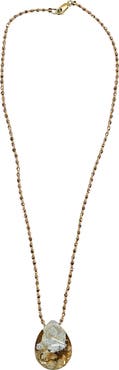 MADISON BEVERLY HILLS Gem Pendant Necklace