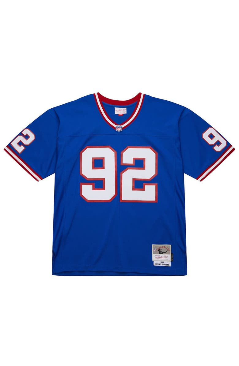 Mitchell & Ness Men's Mitchell & Ness Michael Strahan Royal New York Giants 1993 Legacy Replica Jersey, Alternate, color, Royal