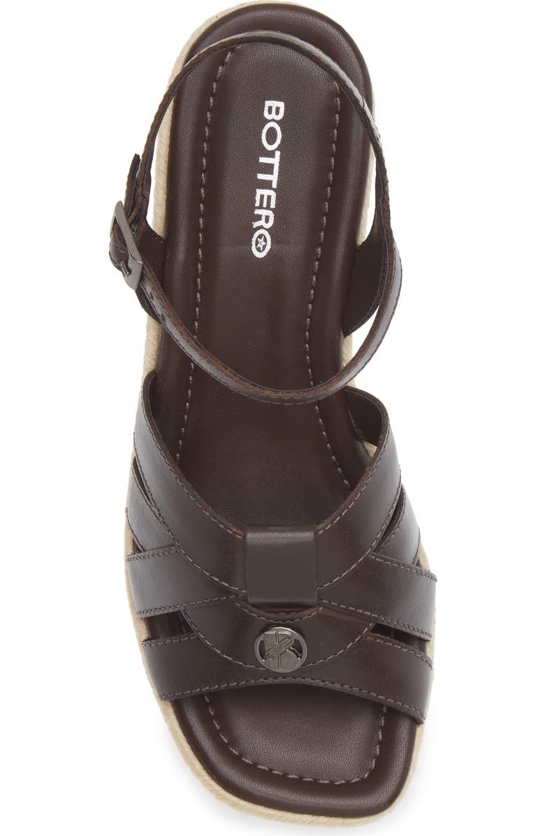 Bottero Wedge Sandal, Alternate, color,