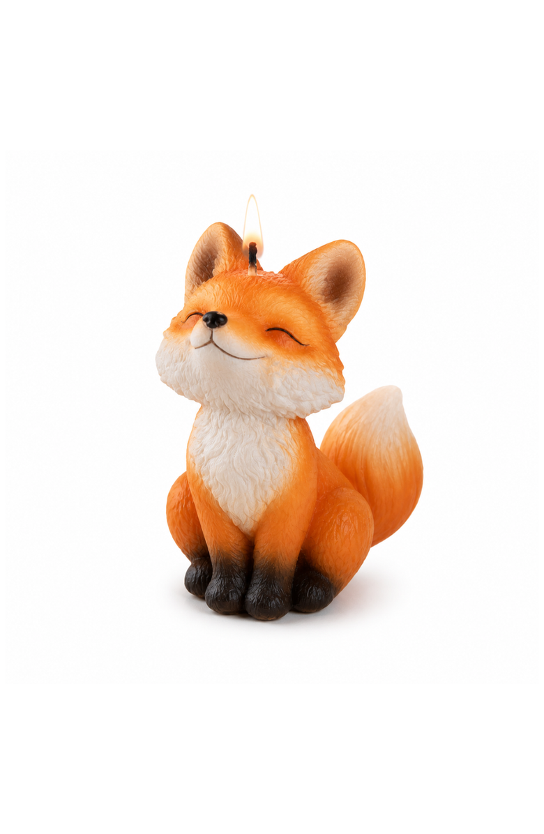 Southlake gifts Fox Candle, Main, color, Orange
