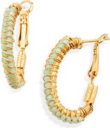 Gas Bijoux Lucky Lyre Hoop Earrings