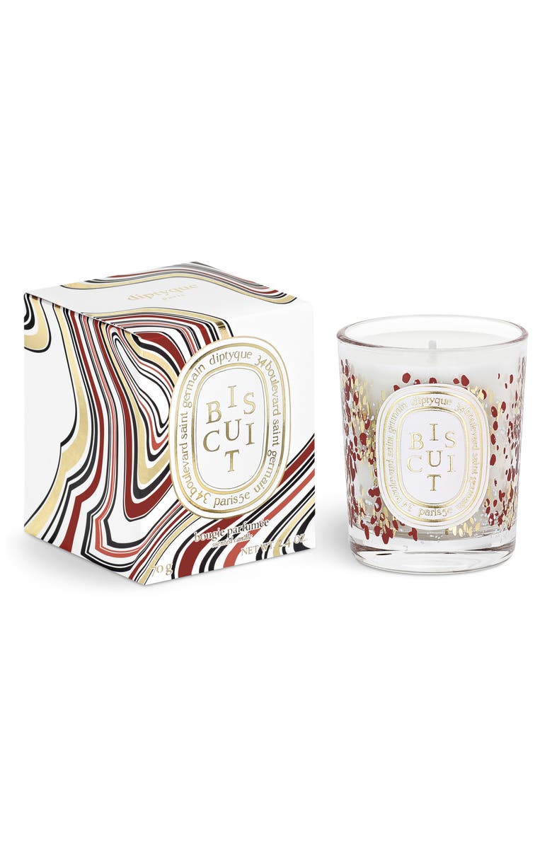 Diptyque Biscuit Scented Candle, Alternate, color, 