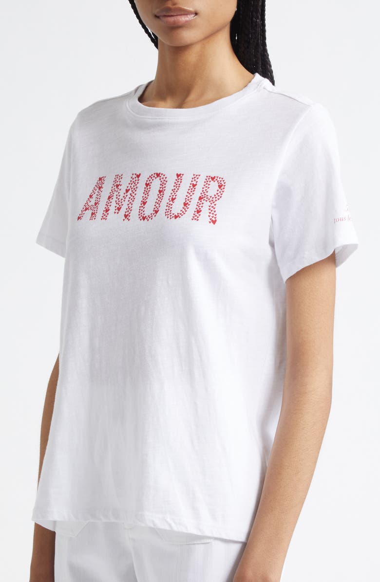 Cinq à Sept Patch Pocket Crop Jeans, Alternate, color, White