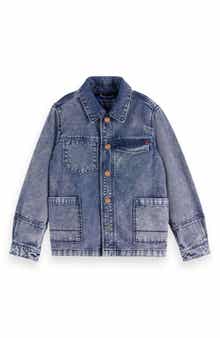 Scotch & Soda Kids' Canvas Workwear Jacket