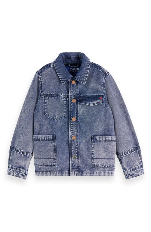 Scotch & Soda Denim Jacket In Blue