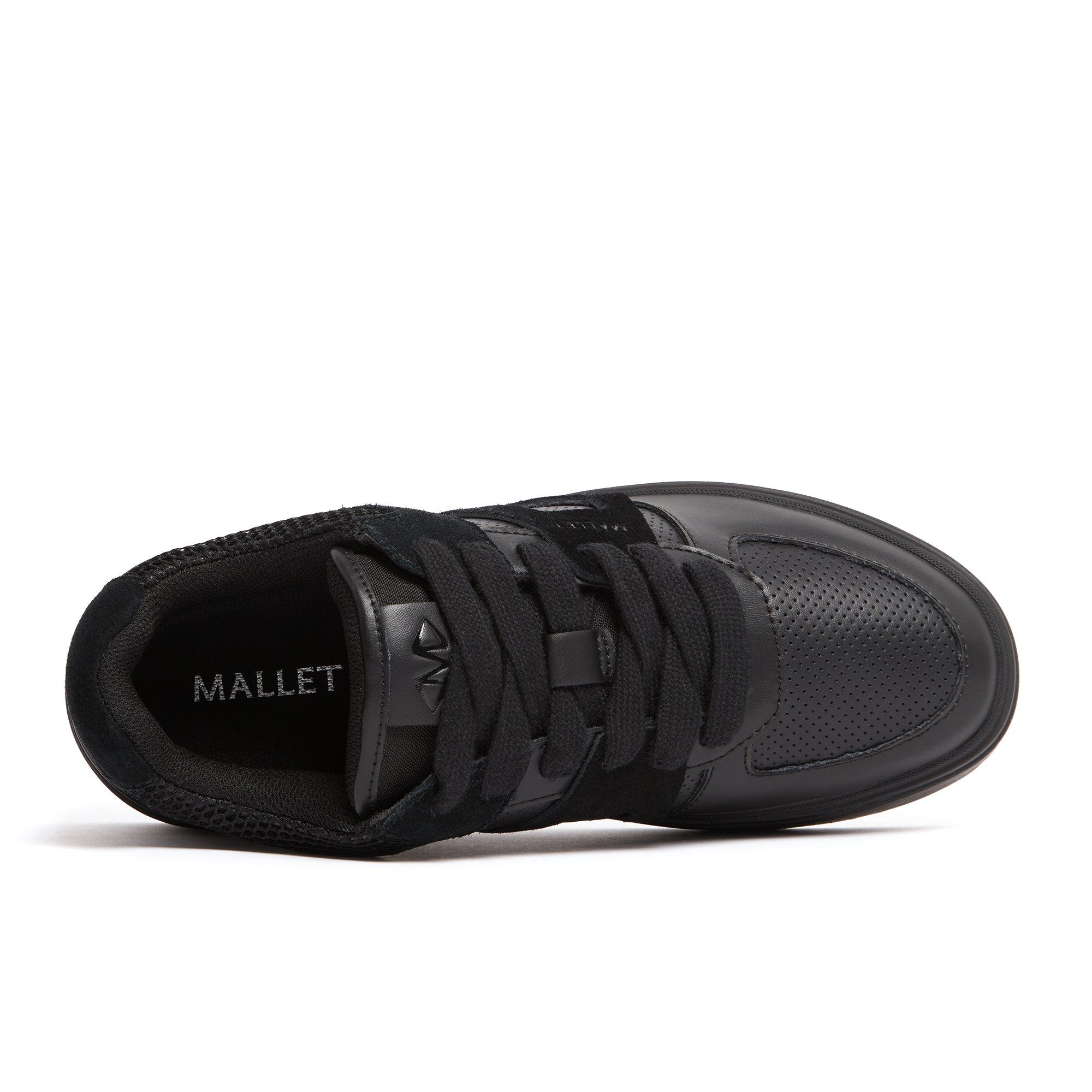 MALLET Fenchurch Skate-Style Sneakers, Alternate, color, Black