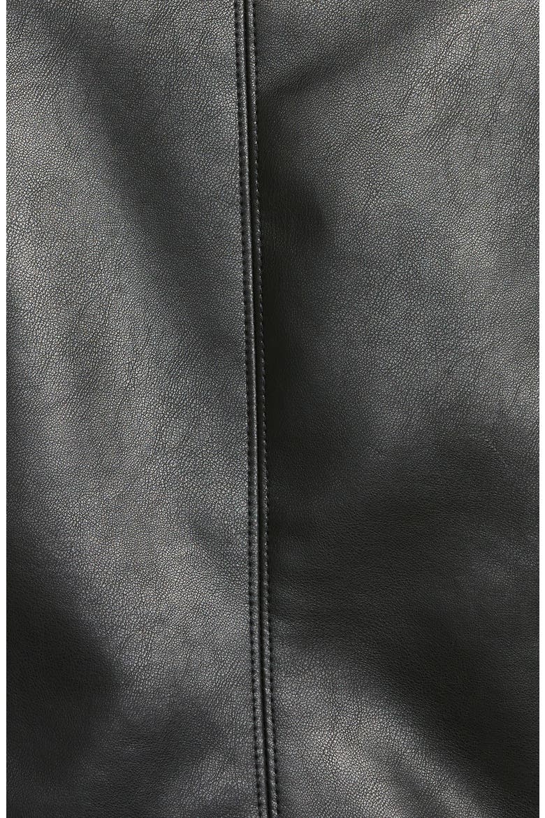 Faux Leather Moto Jacket, Alternate, color, BEST IN SHOW