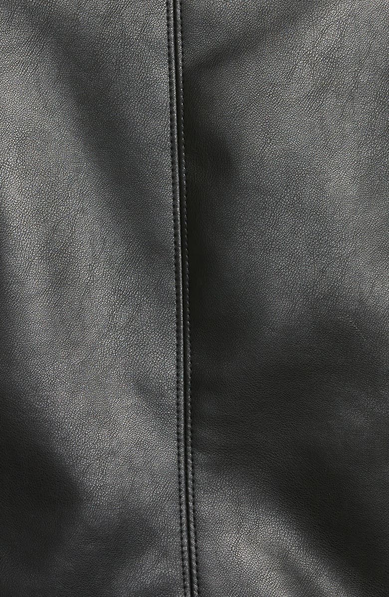 BLANKNYC Faux Leather Moto Jacket, Alternate, color, 