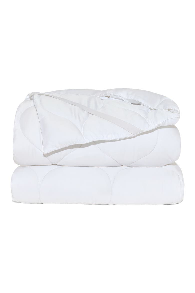 Plushy Mattress Protector, Main, color, WHITE