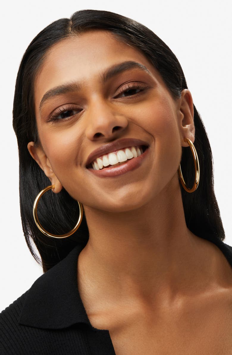 Ana Luisa Large Hoop Earrings - Tia Large, Alternate, color, 