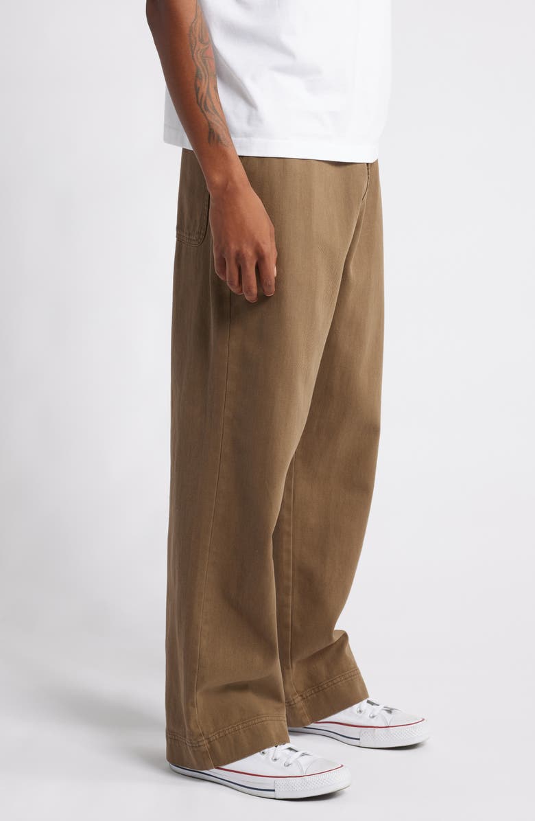 Elwood Everyday Straight Leg Pants, Alternate, color, Dull Brown