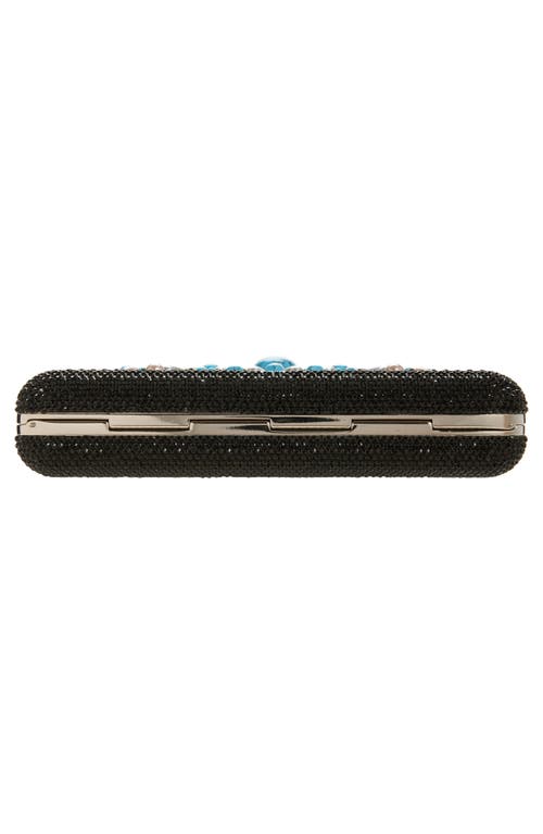 Judith Leiber Couture Dixie Slim Slide Clutch In Multi