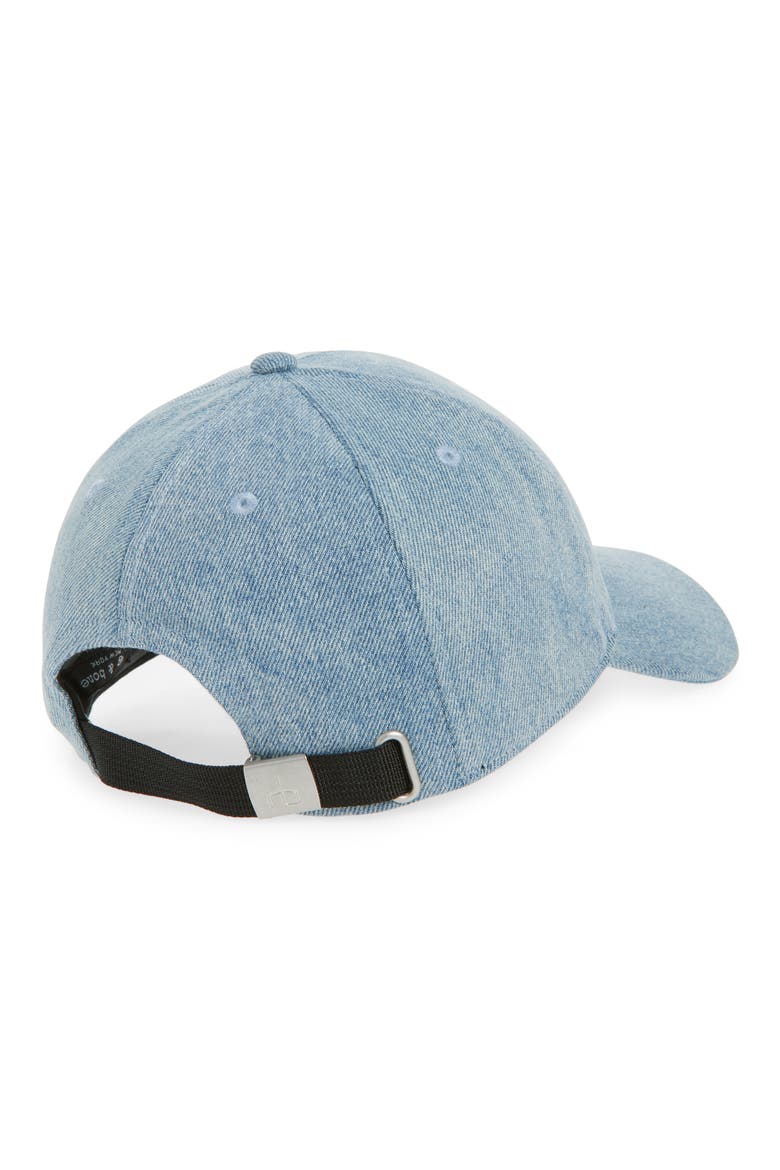 Harlow Cotton Baseball Cap, Alternate, color, LIGHT DENIM