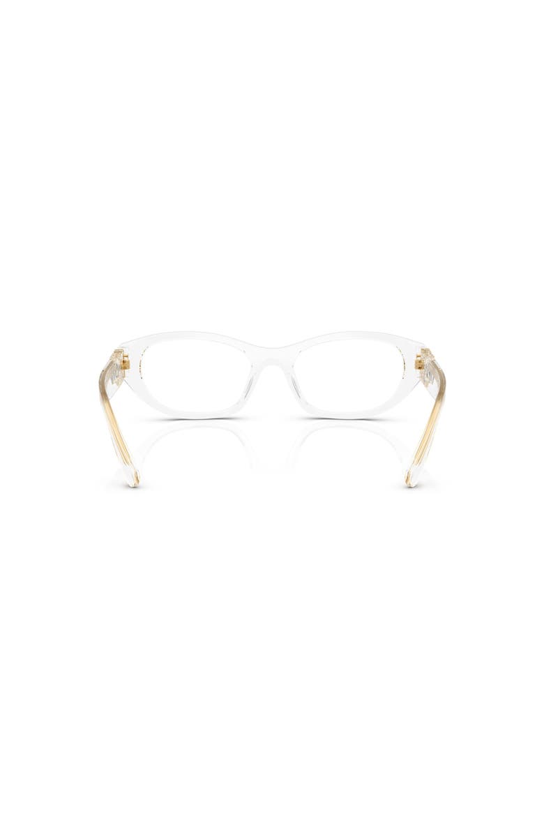 53mm Irregular optical glasses, Alternate, color, Transparent
