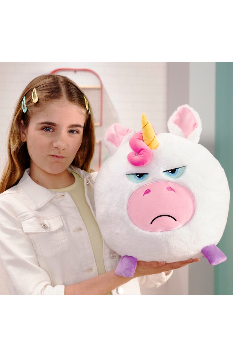 Hangry Petz Luna Unicorn 12 Inch Animal Plush, Alternate, color, Multicolored