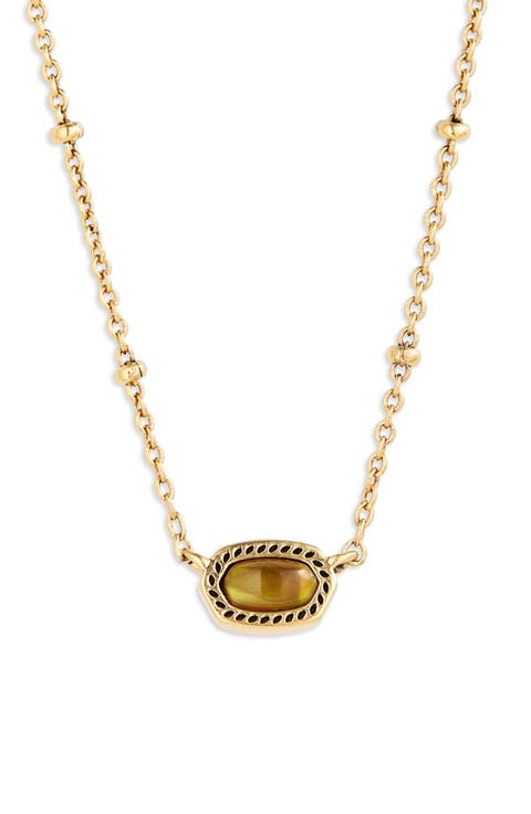 Elisa Mini Pendant Necklace