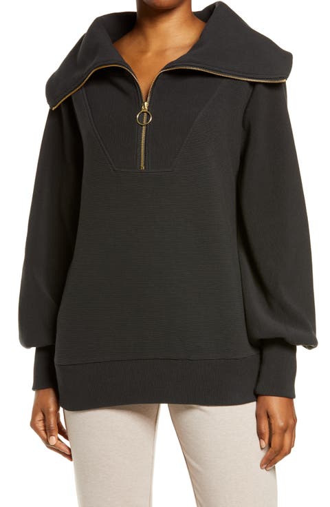 Vine Ottoman Half Zip Pullover