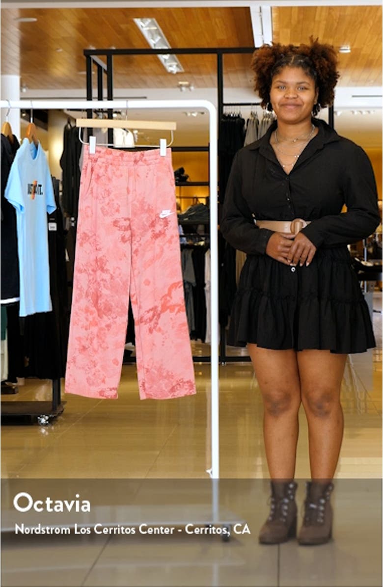 Kids' Club French Terry Wide Leg Pants, sales video thumbnail