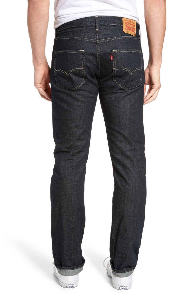 Levi's<sup>®</sup> 501<sup>®</sup> Original Fit Straight Leg Jeans, Alternate, color,