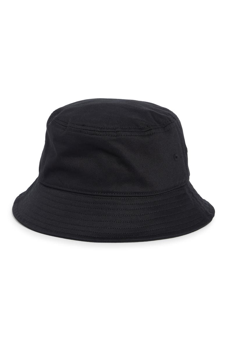 Y-3 Cotton Bucket Hat, Alternate, color, BLACK