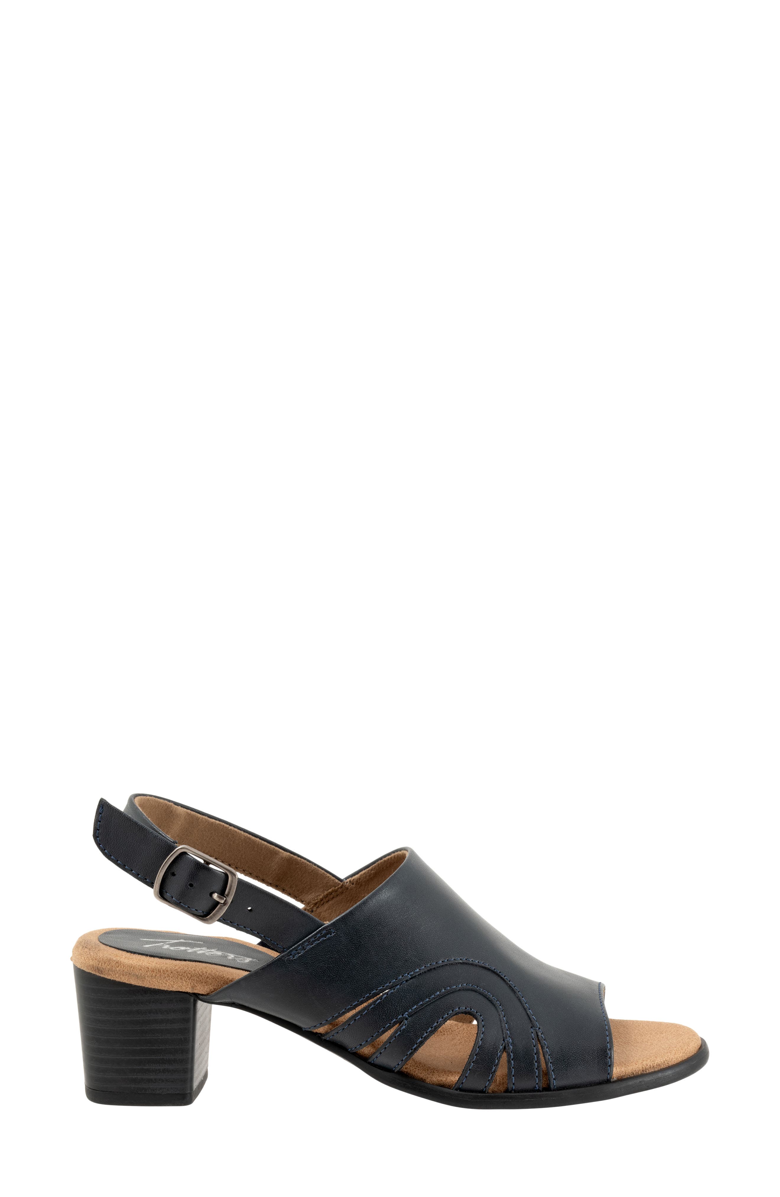 Mariam Slingback Sandal, Alternate, color, NAVY