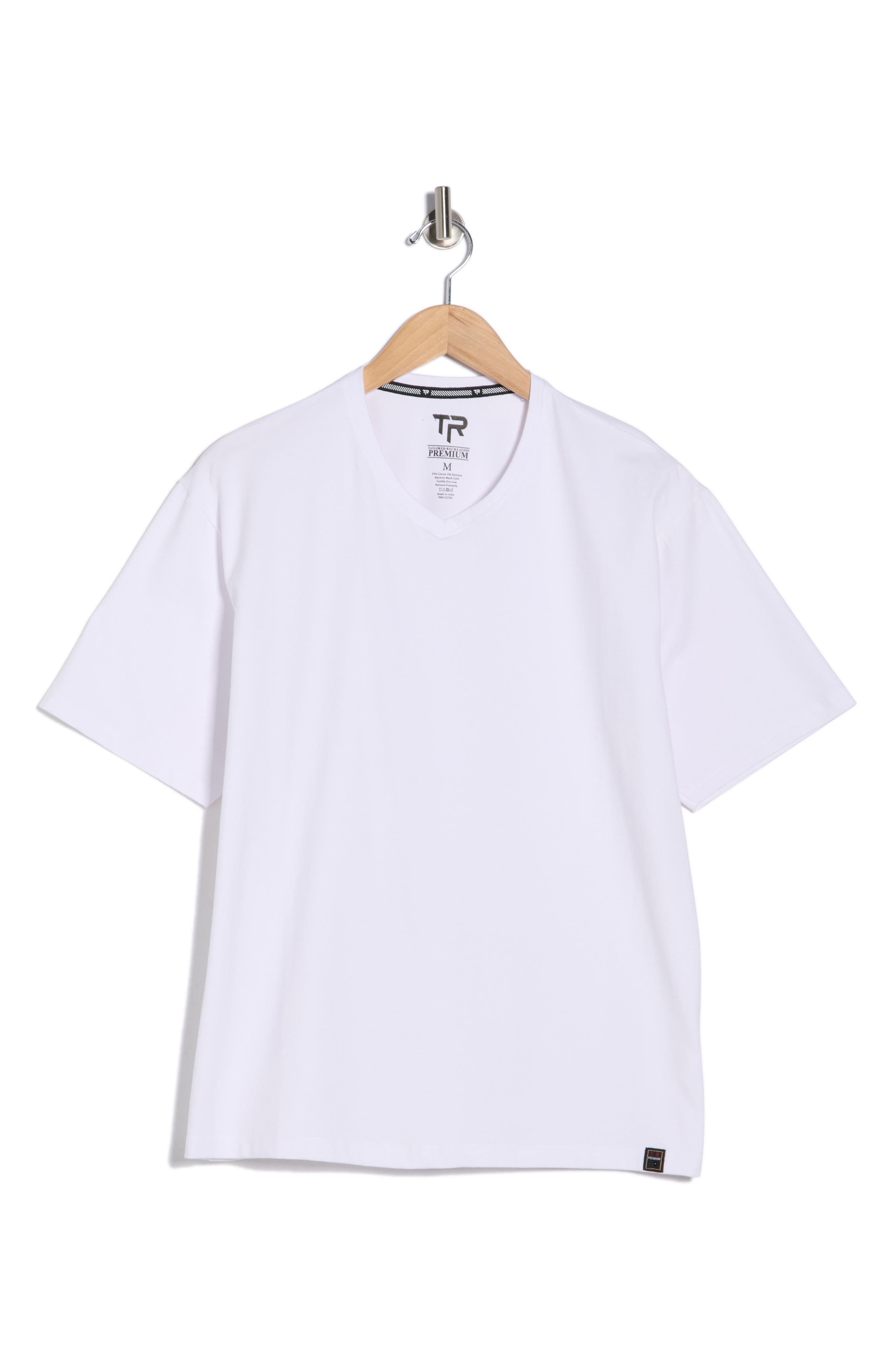 T.R. PREMIUM Oversize V-Neck T-Shirt