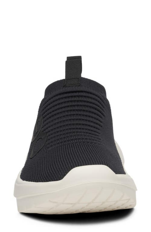 Oofos Oomy Zen Slip-on Sneaker In Black