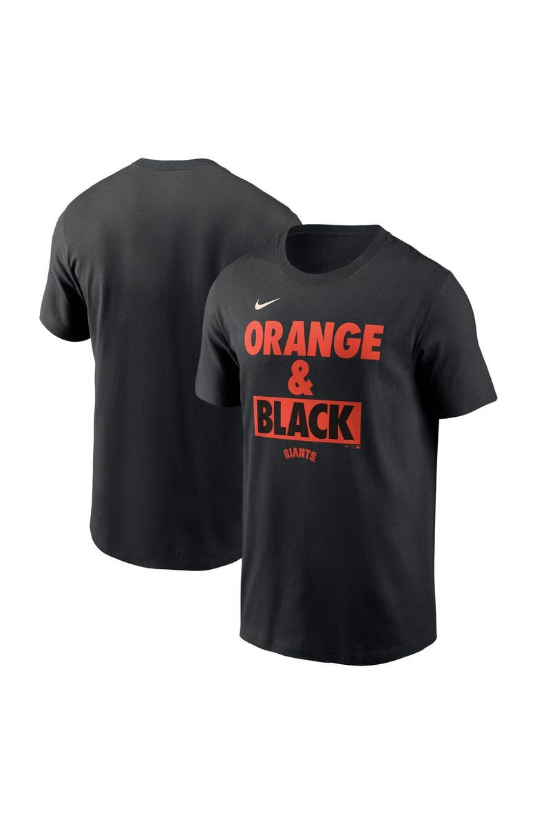 Nike Men's Nike Black San Francisco Giants Rally Rule T-Shirt, Main, color,