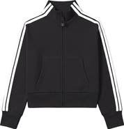 Preppy Goose Misha Zip-up Track Jacket Black