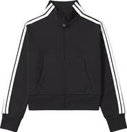 Preppy Goose Misha Zip-up Track Jacket Black