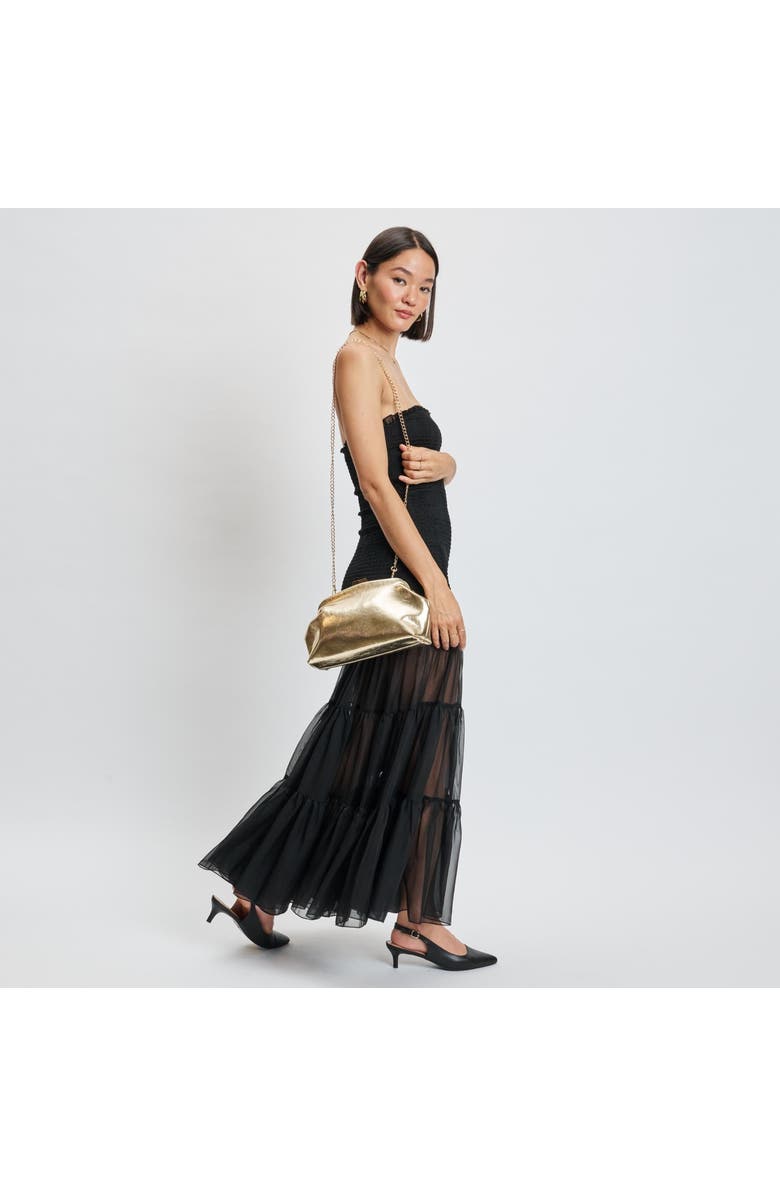 MODA LUXE Camille Clutch, Alternate, color, Gold