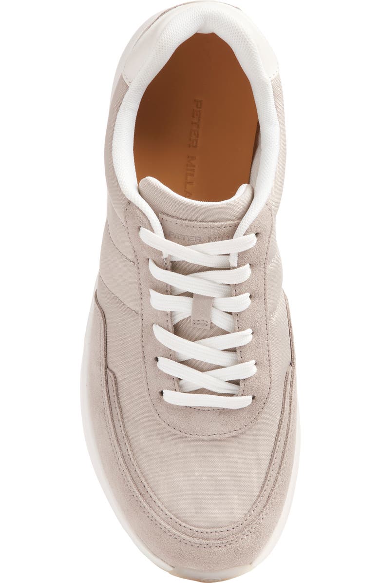 Peter Millar Journeyman Water Resistant Sneaker, Alternate, color, Light Pewter