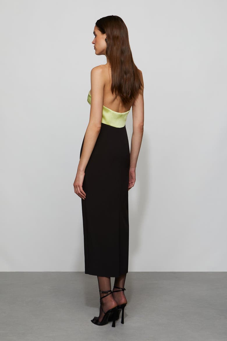 Bridgette Dress, Alternate, color, Black/Celery