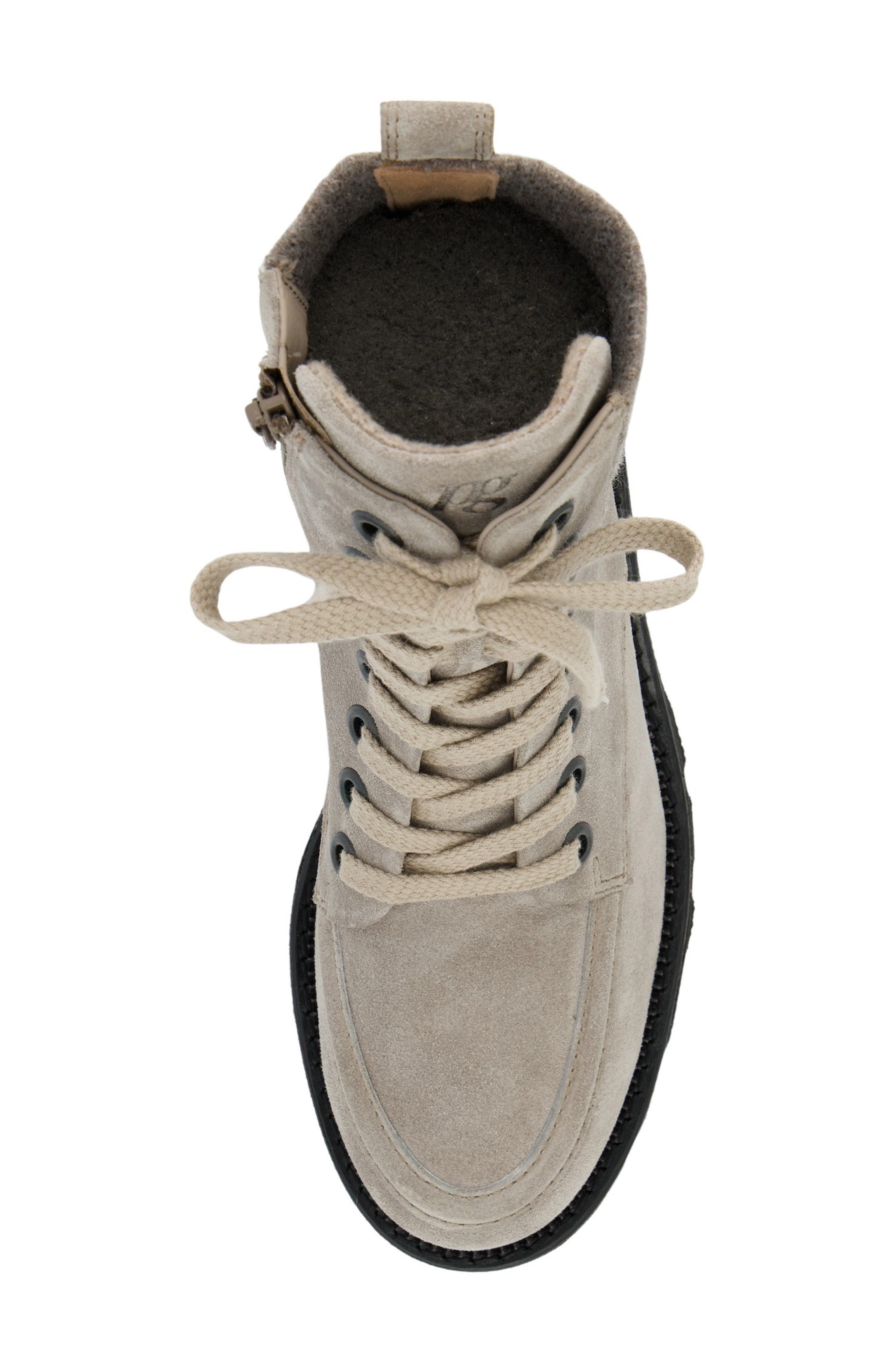 Paul Green Cassidy Hiker Boot, Alternate, color, Stone Soft Suede